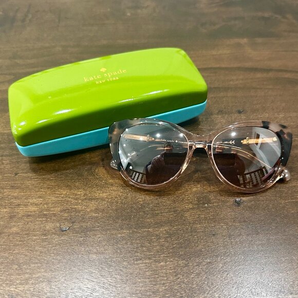 Kate Spade New York Sherylyn/S Sunglasses in Pink Havana (DISCONTINUED) w/Case - Picture 1 of 8